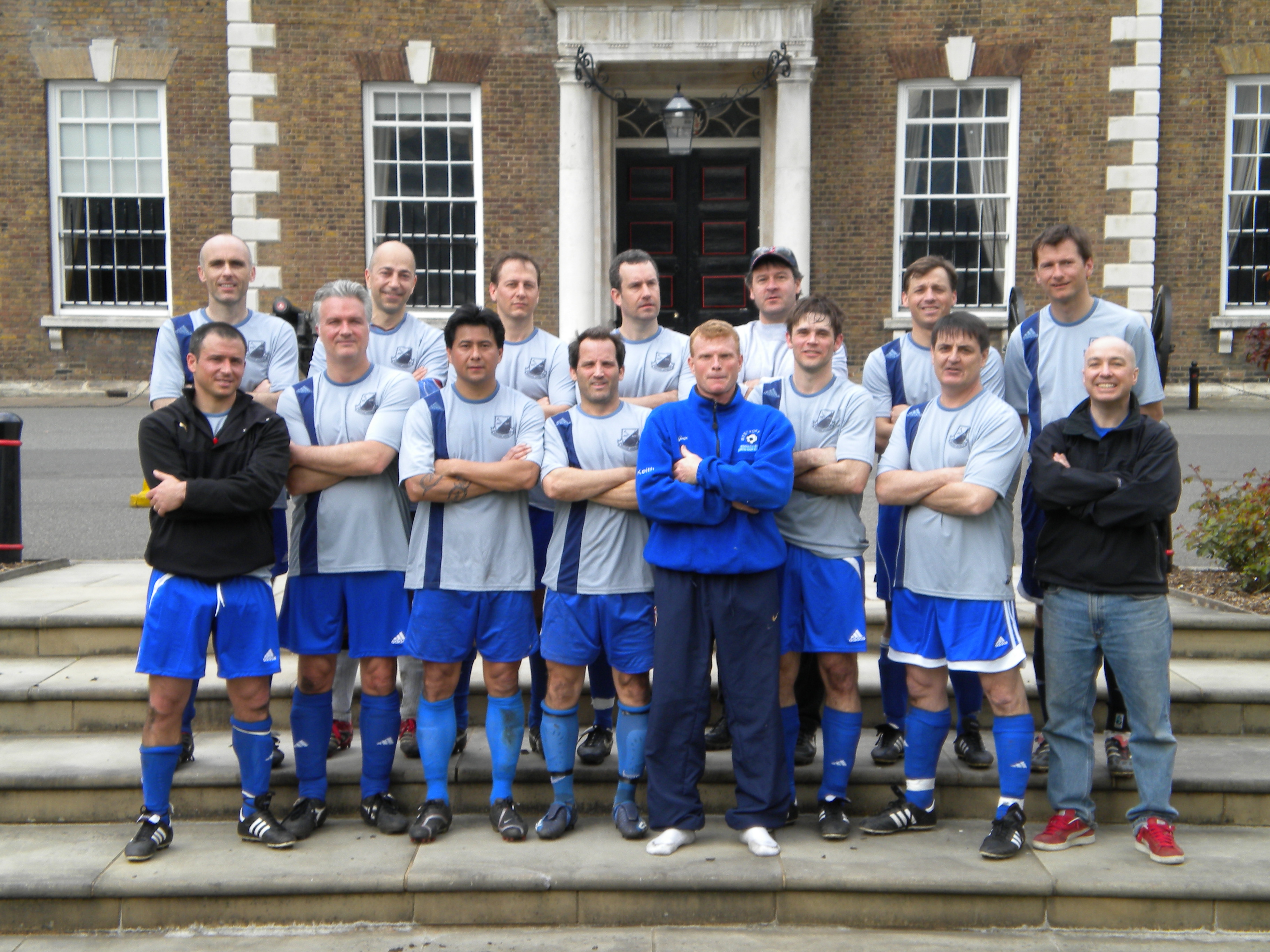 Westport FC at Oxford.  Ivan Gazidis is in the back row, second from left.